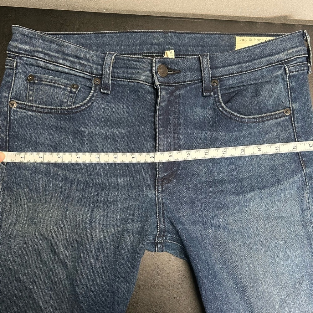 rag & bone Women’s Indigo Ankle Skinny Jeans - Picture 8 of 8